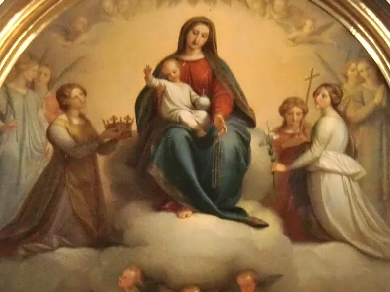 1812-Franz Hellweger - Chiesa parrocchiale di Silz, pala d'altare